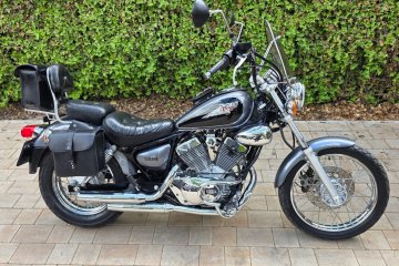 Yamaha Virago XV 125 DeLux chrom piękna ubrana Izbica Choppers