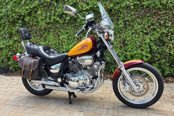 Yamaha XV 750 Virago ładnie zachowana   Izbica Choppers Transport!