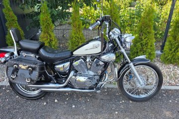 Yamaha Virago XV 125 DeLux chrom piękna ubrana Izbica Choppers